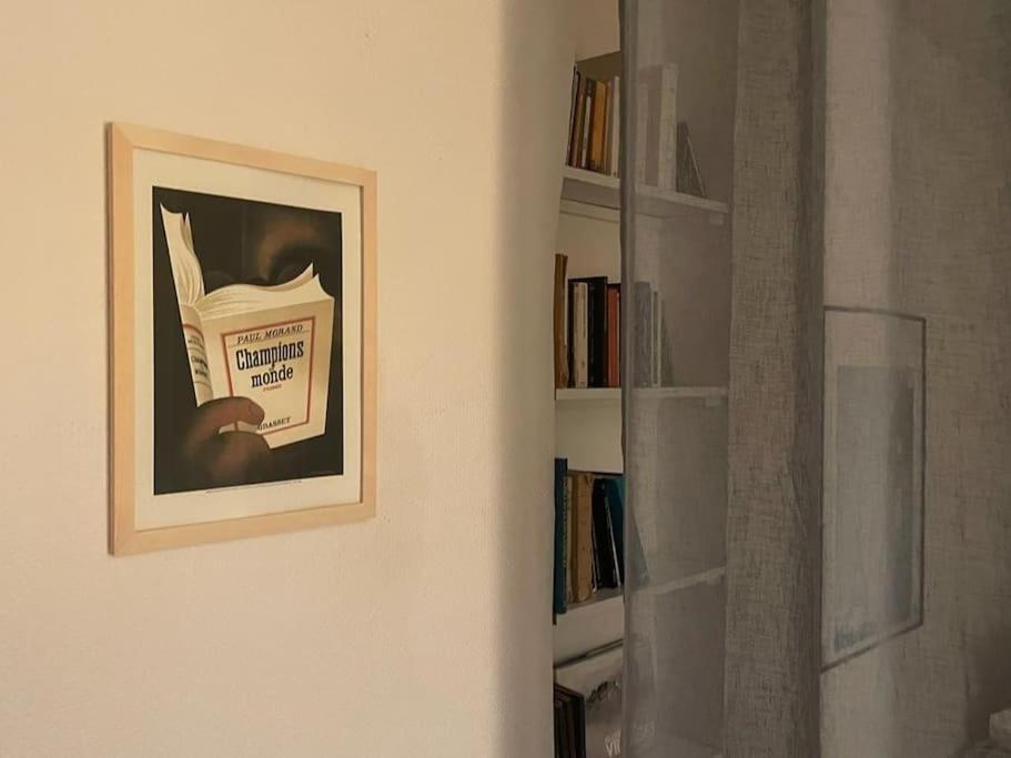 Joli Studio Boheme Sous Les Toits De Paris Apartment ภายนอก รูปภาพ